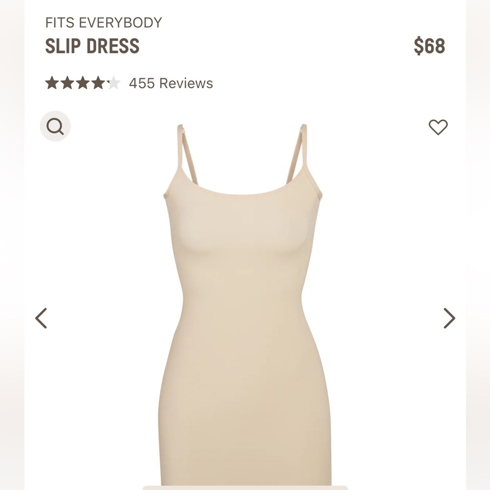 SKIMS FITS EVERYBODY SLIP DRESS